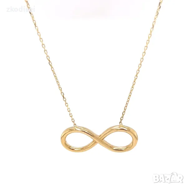 Златно колие 2,07гр. 43см. 14кр. проба:585 модел:26475-6, снимка 1