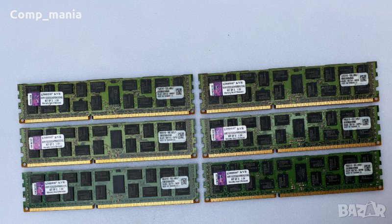 Рам памет Kingston 6x8GB 48GB DDR3 1333MHz, снимка 1