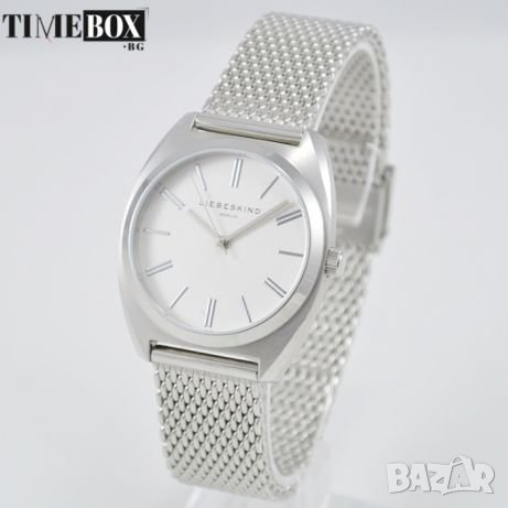 LIEBESKIND BERLIN LT-0031-MQ Medium Silver Mesh. Нов дамски часовник, снимка 1