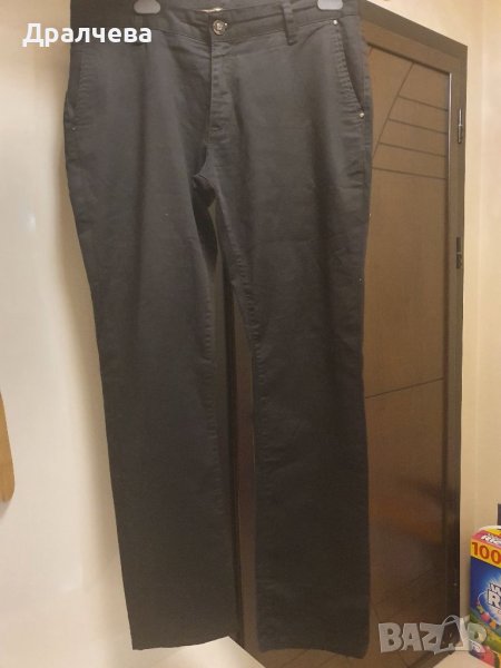 Черен мъжки панталон Теодор,номер 52, снимка 1