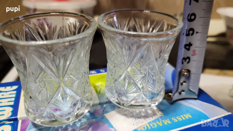 Чашки - шотове 6 бр ( 25лв), снимка 1
