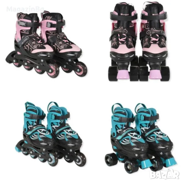 Ролери-кънки Double 2в1

S 30-33, M 34-37 , снимка 1