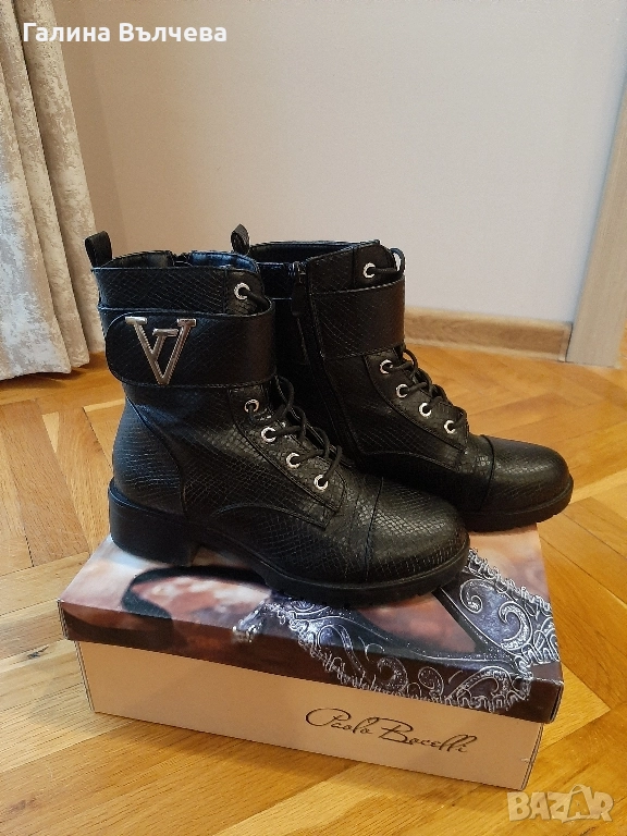 Дамски боти- 37 номер, снимка 1