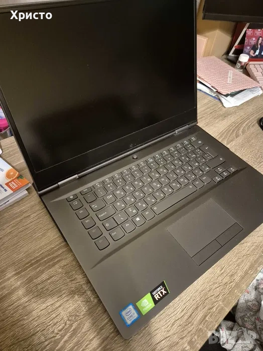 Lenovo Legion Y740 15.6" геймърски лаптоп RTX 2060, I7 9750H, 48GB RAM, снимка 1