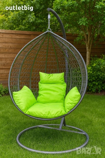 Градинска висяща люлка тип гнездо,яйце–Промоция!, снимка 1