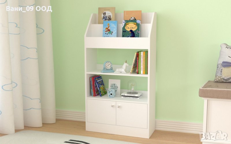 107см Висока детска етажерка за книжки и играчки, снимка 1