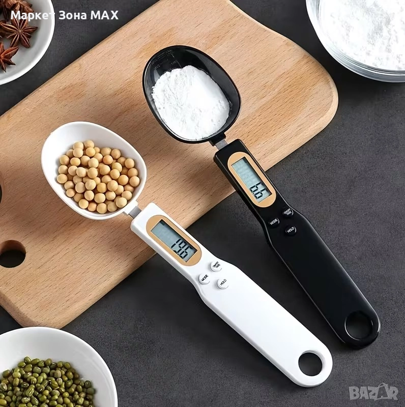 Прецизна дигитална лъжица – измерва от 0.1g до 500g, снимка 1