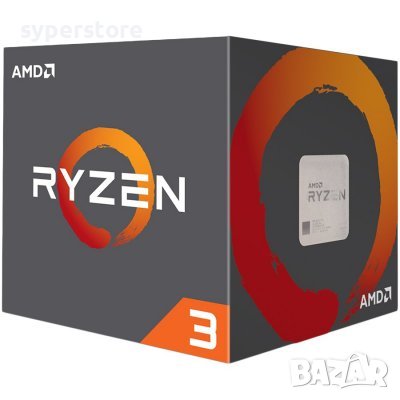 Процесор за компютър AMD CPU Desktop Ryzen 3 4C/8T 4300G 3.8/4.0GHz Boost,6MB,45-65W,AM4 SS30494, снимка 1