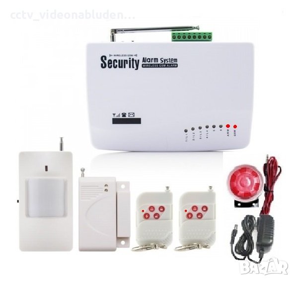 Аларма GSM SIM СОТ система Wireless security alarm systems, снимка 1