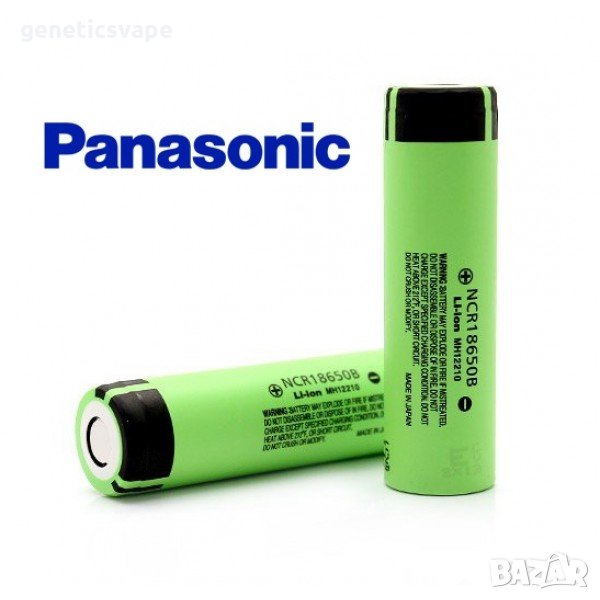 Panasonic 3400mah 3.7V оригинална батерия модел 18650, снимка 1