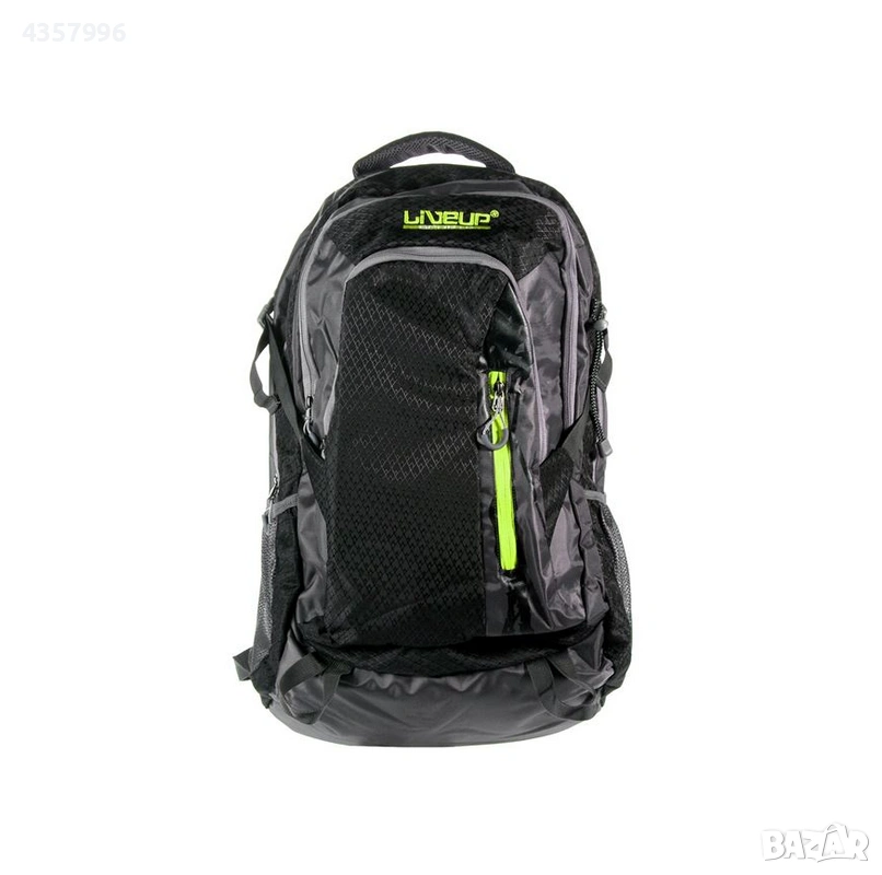 Туристическа раница, Черно-сив, 30л., снимка 1