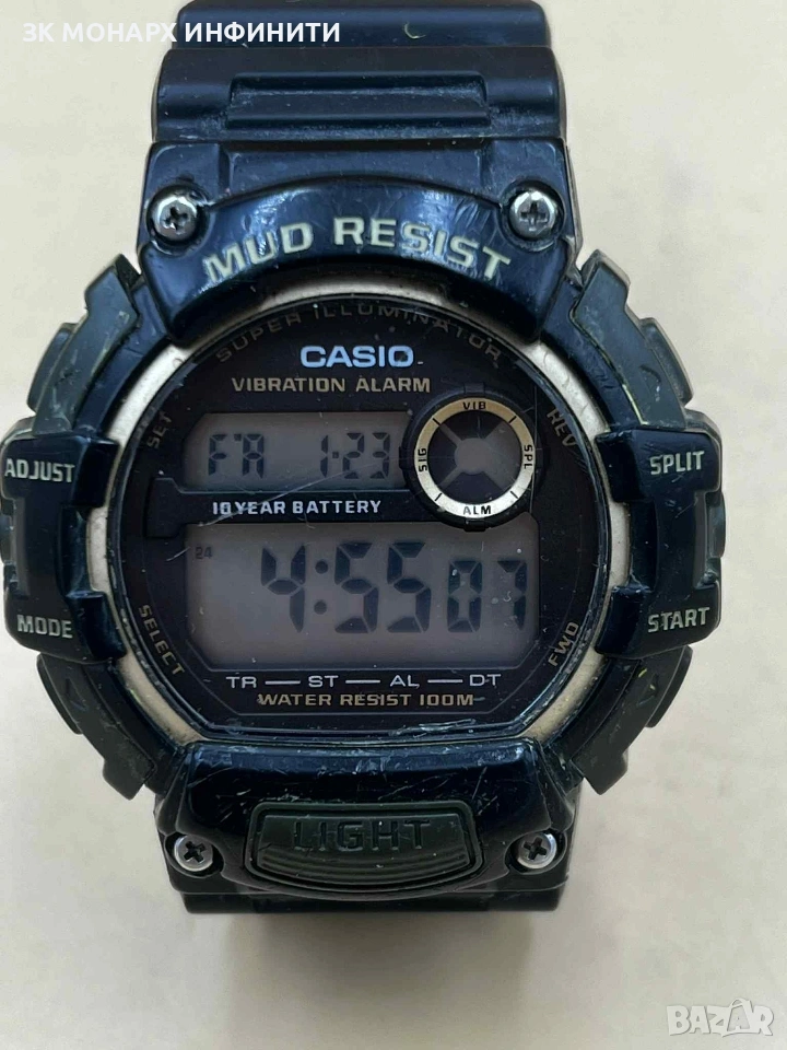 Часовник Casio TRT-110H / драскотини по стъклото, снимка 1