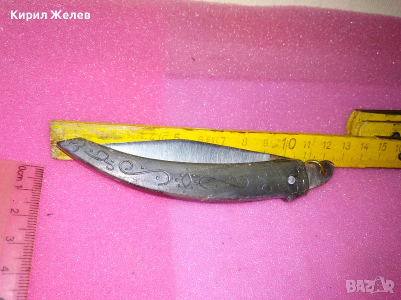 СТАРО РЯДКО ДЖОБНО НОЖЧЕ СОЙКА КРАСИВО ОРНАМЕНТИРАНО За КОЛЕКЦИЯ 43103, снимка 1