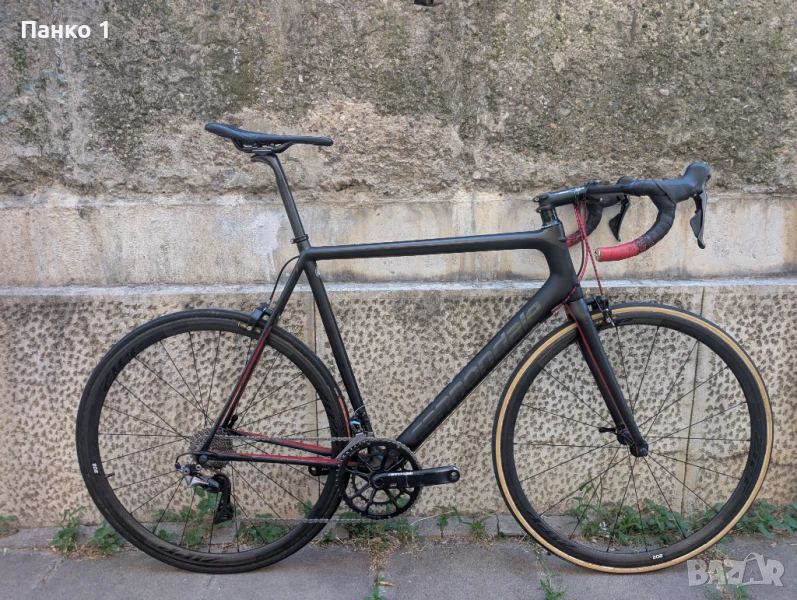 Карбонов Шосеен Велосипед  Cannondale Super Six Evo Hi-Mod,  6.1кг, Dura Ace , Zipp, Ciamillo, снимка 1