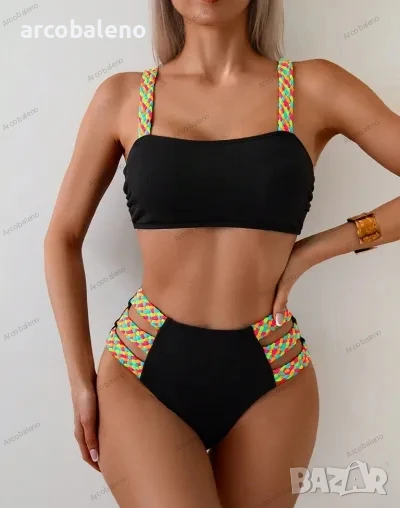 Моден дамски бански костюм от две части , снимка 1