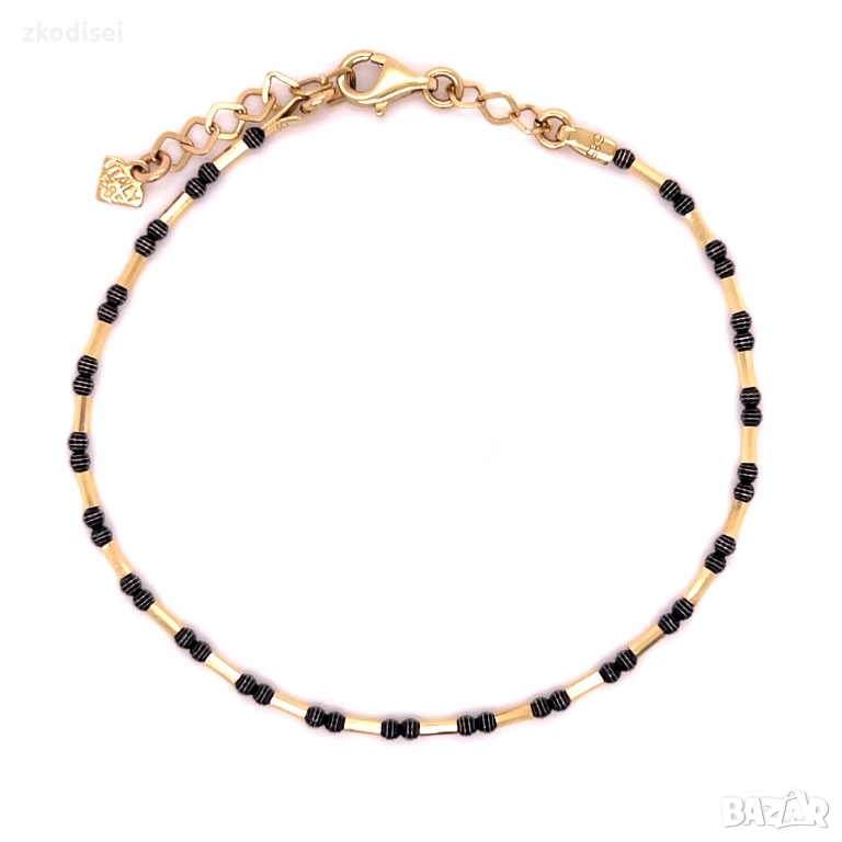 Златна дамска гривна 3,24гр. 21,0см. 14кр. проба:585 модел:36297-6, снимка 1