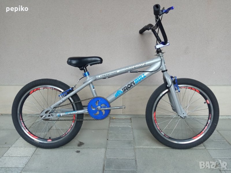 Продавам колела внос от Германия Велосипед ВМХ BLUE BONE 20 цола, снимка 1
