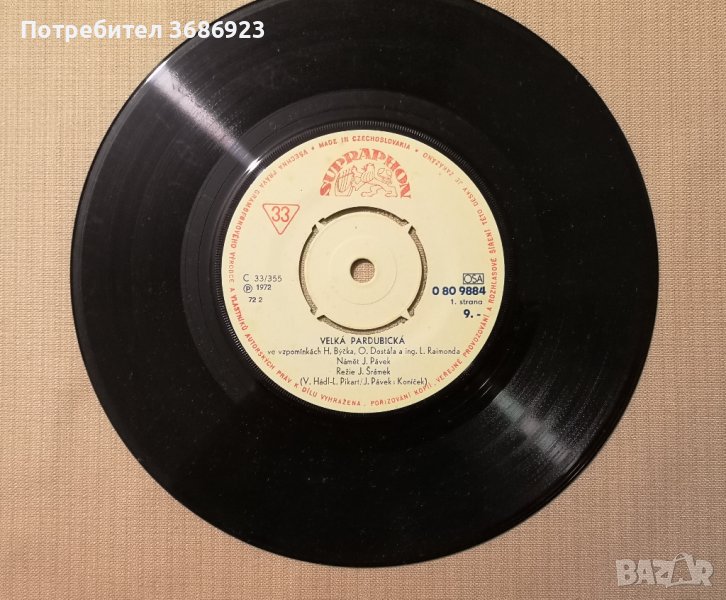 Конен спот-Velka Pardubicka 1972г, снимка 1