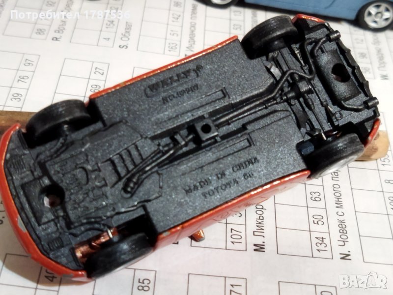 Тойота на welli 1/64, снимка 1