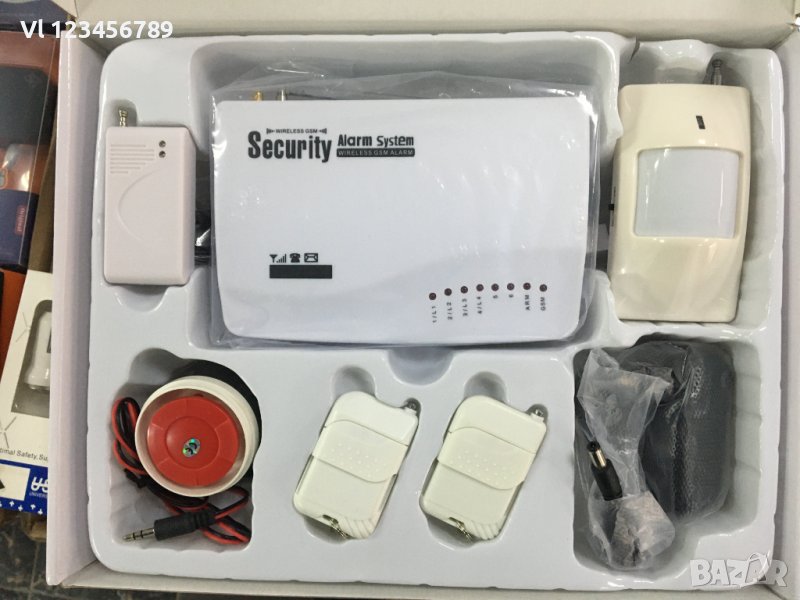 GSM/SIM Безжична алармена система за охран, аларма, снимка 1