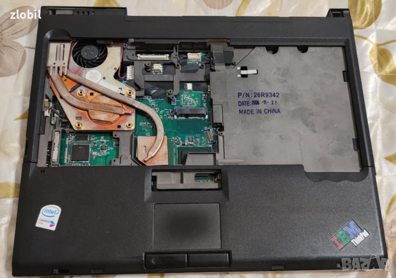 Корпуси с дъно за IBM Lenovo T60, снимка 1