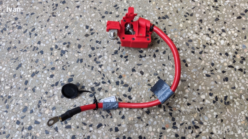 Плюсов кабел (клема) за акумулатор за БМВ Е9Х, снимка 1