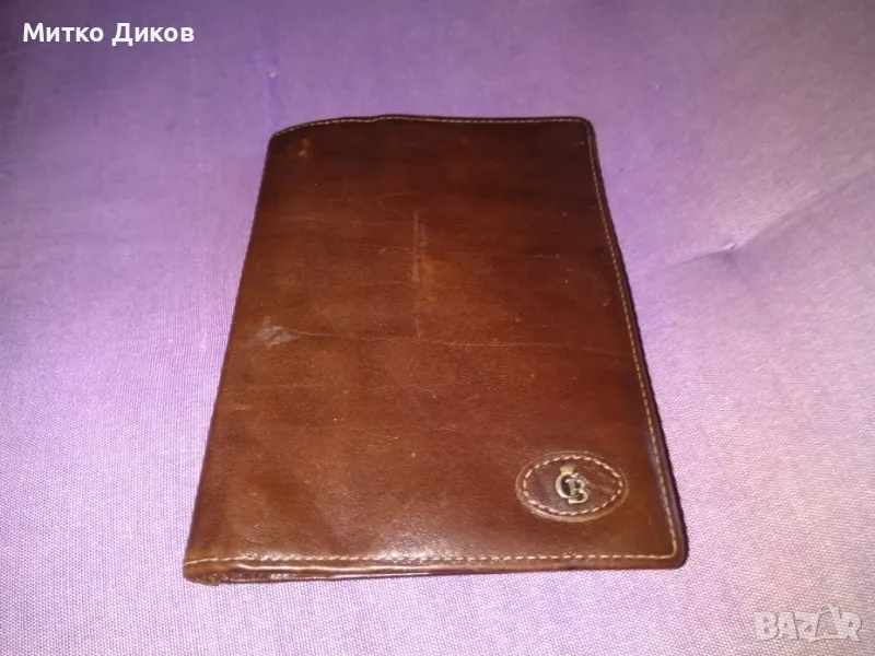 Портфейл марков на Castelijn Beerens 170х120мм естествена кожа с много прегради за карти, снимка 1