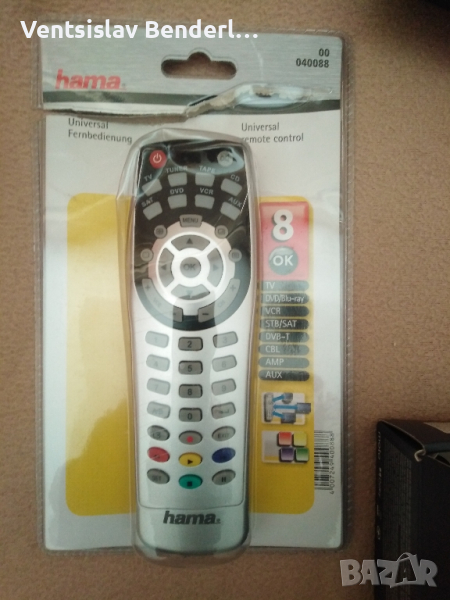 Универсално дистанционно за телевизор и нови слушалки ttec, снимка 1