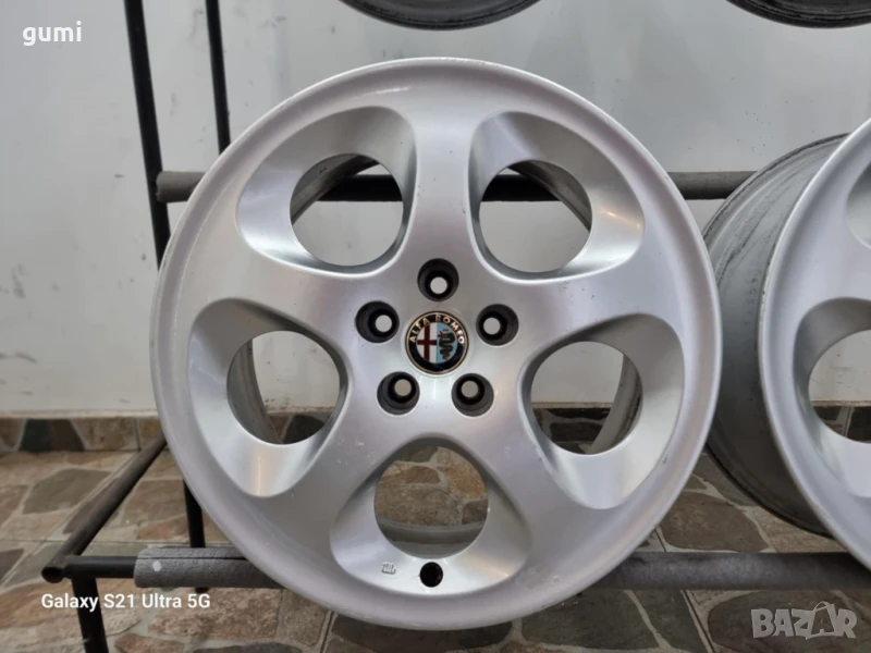 4бр 16ски джанти зa Alfa 5х98мм A160975 , снимка 1