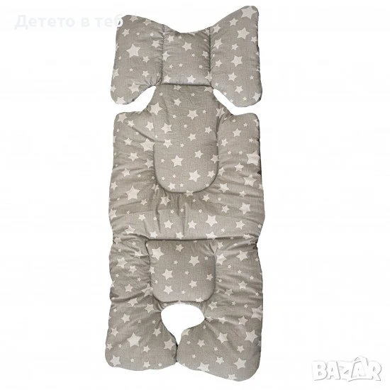 Постелка за количка супер сиви звезди, снимка 1