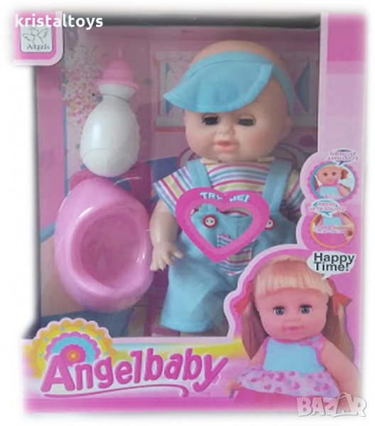 Кукла бебе Angel Baby с гърне, снимка 1
