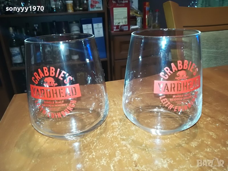 CRABBIES 2БР ЧАШИ ЗА УИСКИ 2911222025, снимка 1