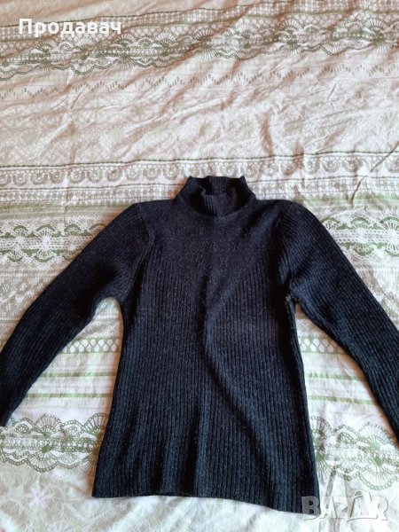 Черен пуловер , снимка 1