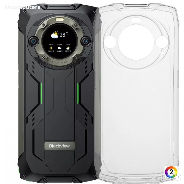 Blackview BV9300 Pro Силиконов Калъф TPU и Протектор, снимка 1