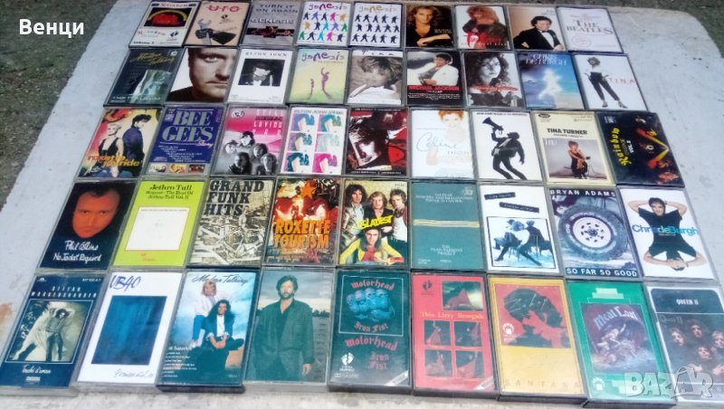 Оригинални аудио касети на WARNER BROS, EMI и др. със записи. , снимка 1