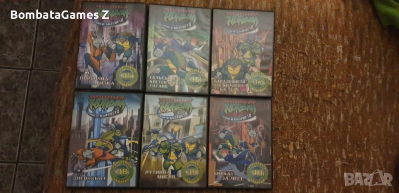 Костенурките нинджа ДВД, снимка 1