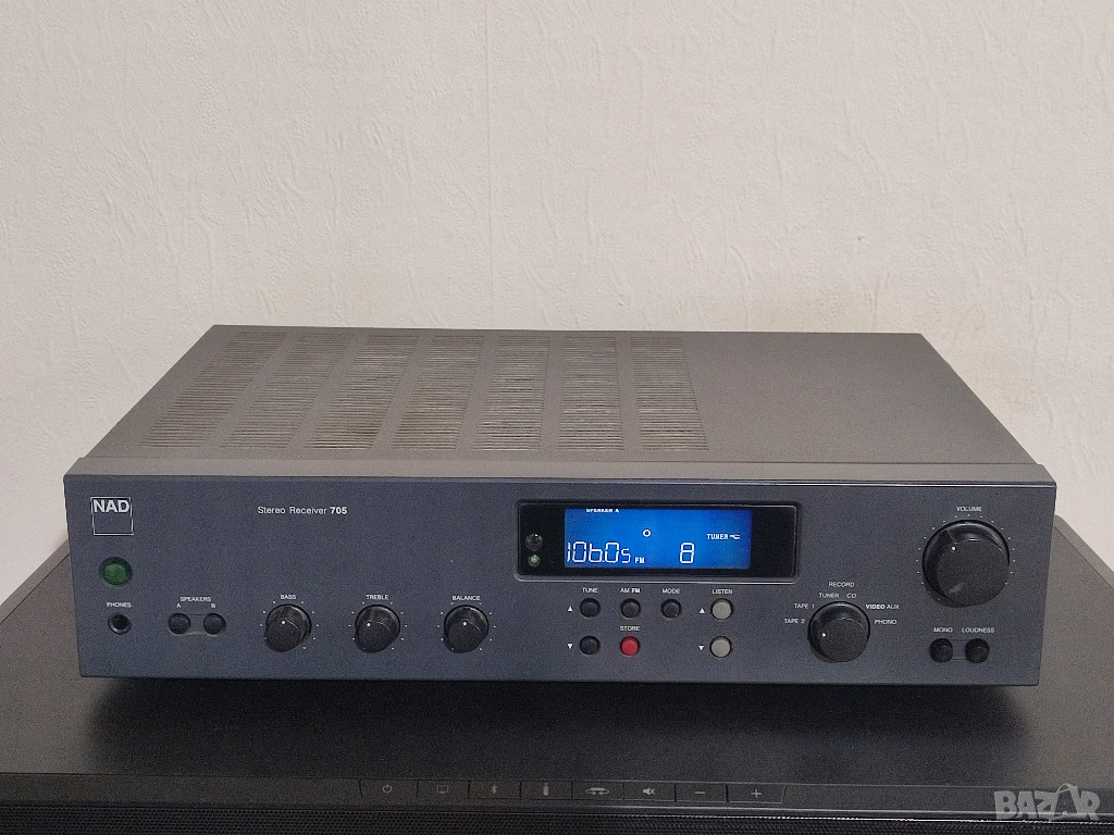 NAD 705 Стерео ресивър / усилвател. Високо качество на разумна цена, снимка 1
