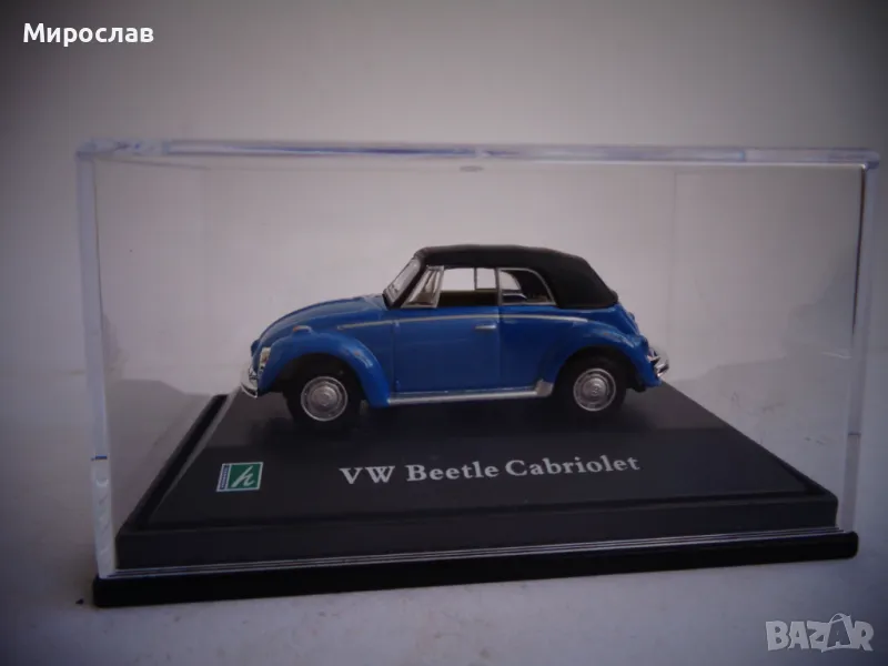 1:72 HONGWELL VW BEETLE ИГРАЧКА КОЛИЧКА МОДЕЛ, снимка 1