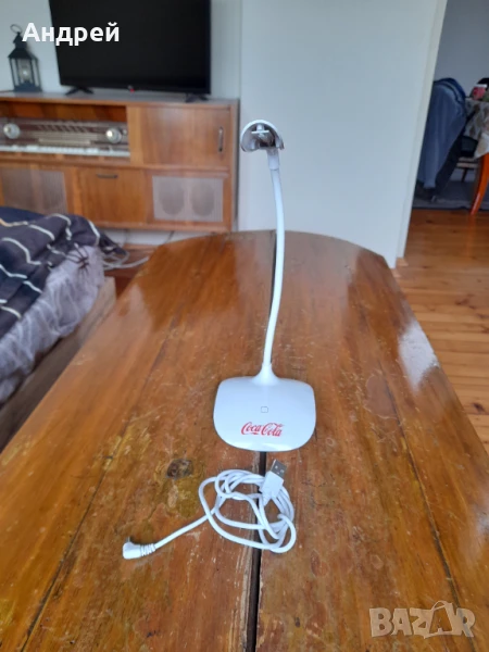 Стара компютърна лампа Кока Кола,Coca Cola, снимка 1