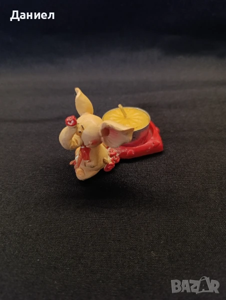 Малка фигурка свещник, снимка 1