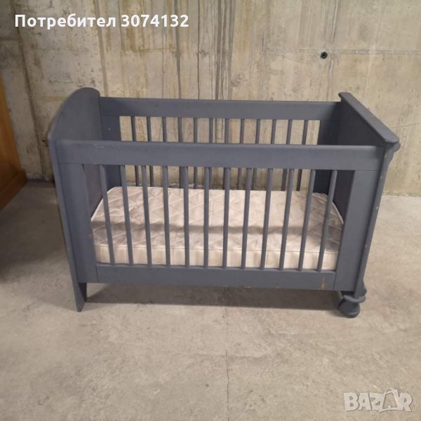 Детско креватче в стил Шаби Шик, снимка 1