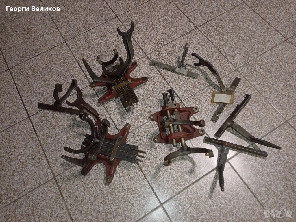 Механизъм превкл.скорости(корпус вилки-паяк).Вилки., снимка 1