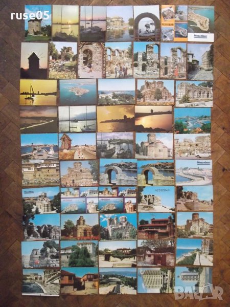 Лот от 54 бр. пощенски картички от Несебър*, снимка 1