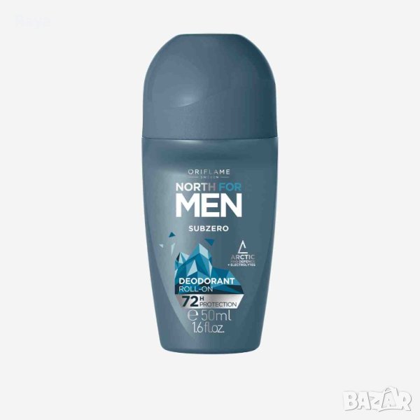 Рол - он дезедорант Nort For Men Subzero 50 ml., снимка 1