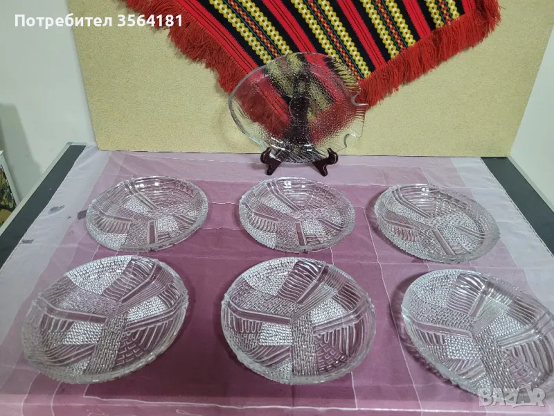 кристални чинии , снимка 1