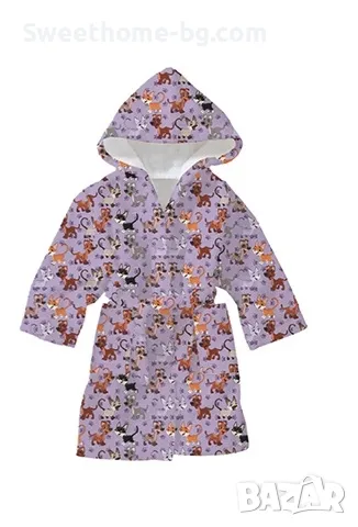 Детски халат за баня любимци