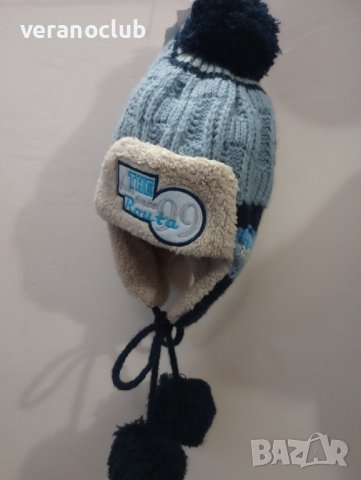 Шапка за момче Синя, снимка 2 - Шапки, шалове и ръкавици - 43730464
