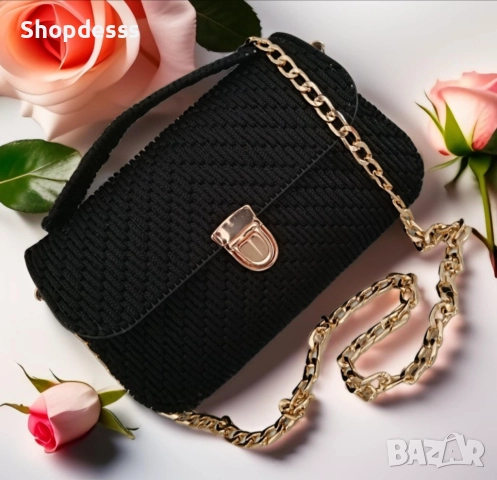 Ръчно изработена чанта , снимка 2 - Чанти - 52668598