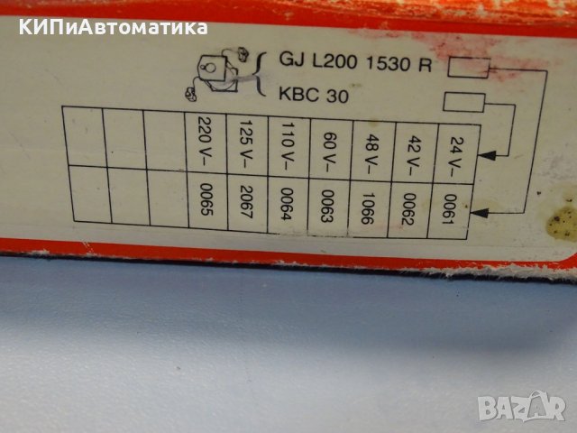 контактор ABB BC16-30-10 24VDC 7.5kW, снимка 9 - Резервни части за машини - 37461323
