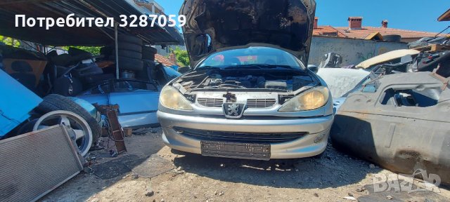 Peugeot 206 cc на части, снимка 11 - Автомобили и джипове - 37387268